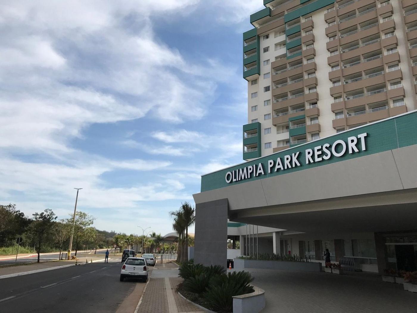 Olimpia Park Resort O Mais Divertido Resort Em Frente Ao Thermas Dos Laranjais - Pague Em Ate 12 Vezes Exteriör bild